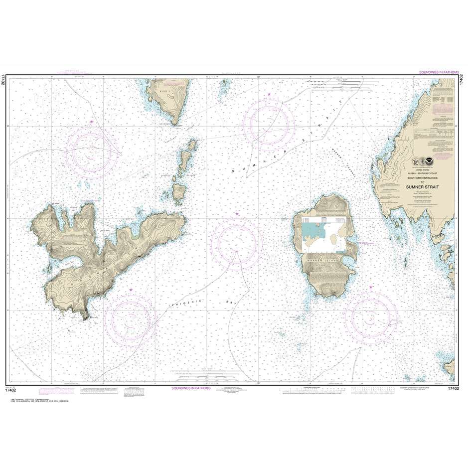Paradise Clay NO_17402 HISTORICAL NOAA Southern Entrances to Sumner Strait