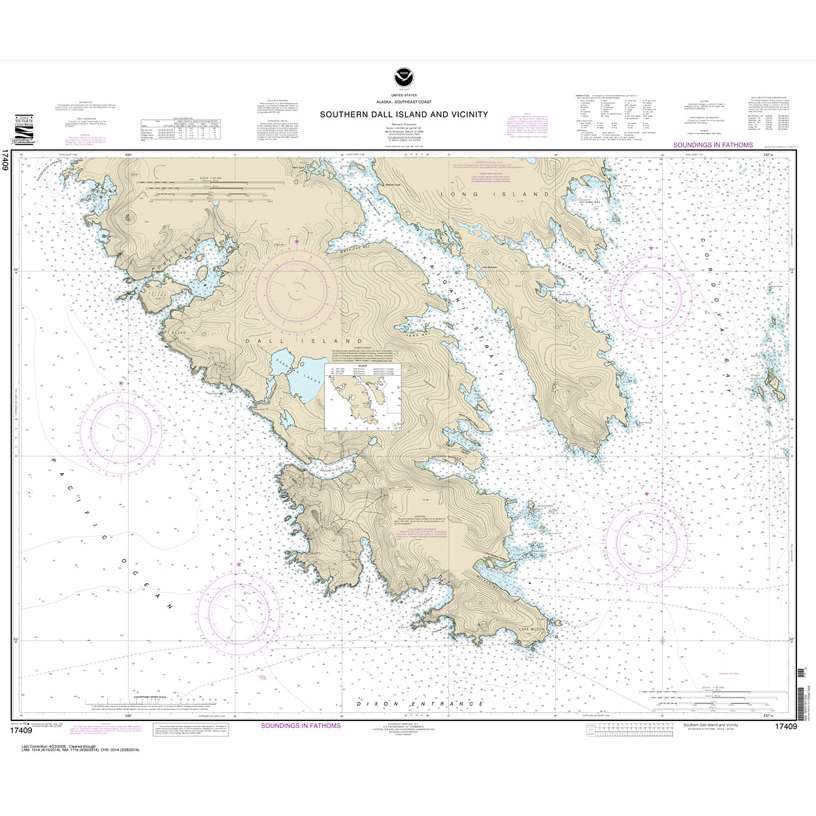 Paradise Clay NO_17409 HISTORICAL NOAA Southern Dall Island and vicinity