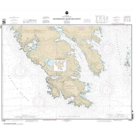 Paradise Clay NO_17409 HISTORICAL NOAA Southern Dall Island and vicinity