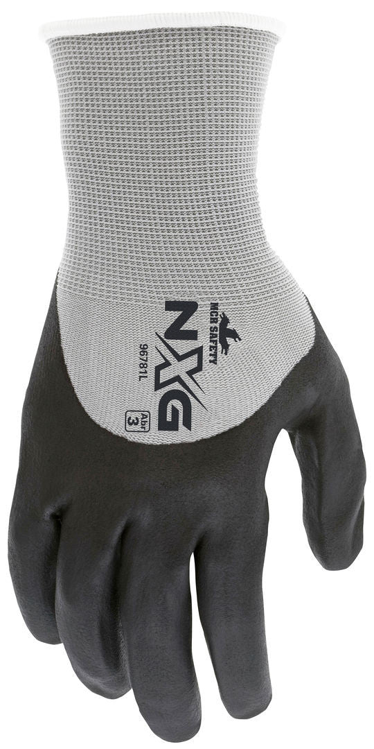 MCR Safety 96781XS 13 GA Gray Shell/Black Foam Nitrile XS (1DZ)