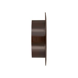 Lambro 174B 4 Inch Brown Plastic Flush Mount Round Vent – Friction Fit