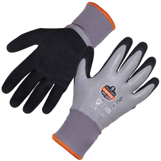 Ergodyne 17933 ProFlex 7501 Coated Waterproof Winter Work Gloves