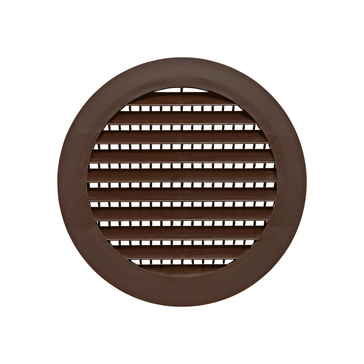 Lambro 176B 6 Inch Brown Plastic Flush Mount Round Vent – Friction Fit