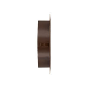 Lambro 176B 6 Inch Brown Plastic Flush Mount Round Vent – Friction Fit