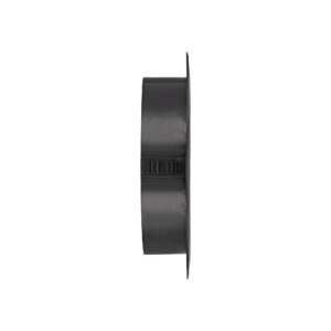 Lambro 176BL 6 Inch Black Plastic Flush Mount Round Vent – Friction Fit