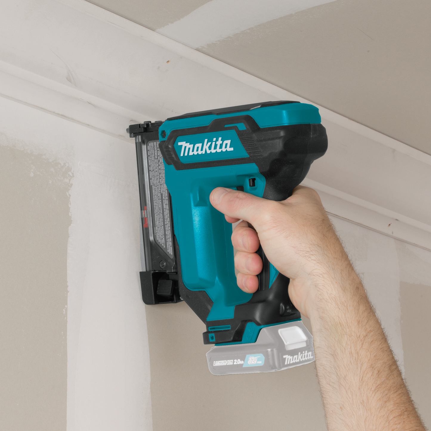 Makita TP03Z 12V max CXT® Lithium‘Ion Cordless Pin Nailer, 23 Ga., Tool Only