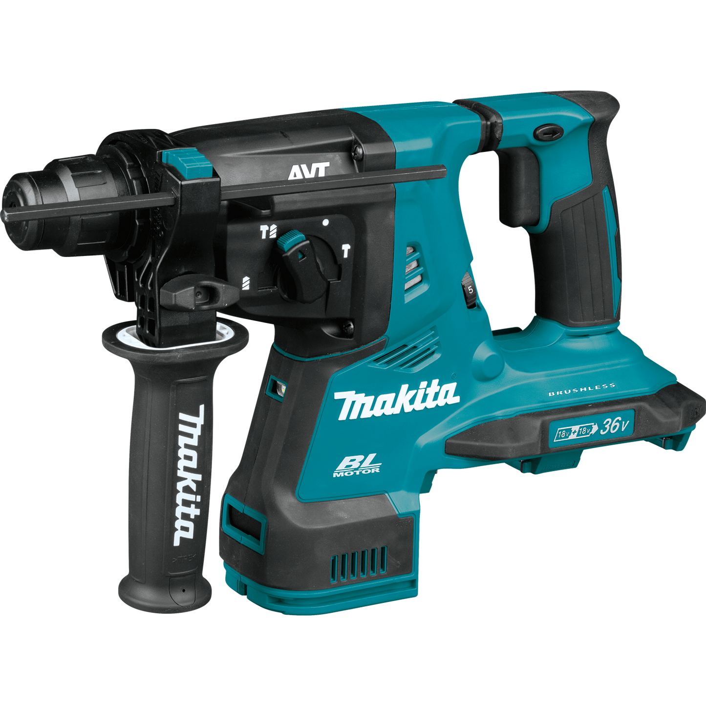 Makita XRH08Z 36V (18V X2) LXT® Brushless 1‘1/8" SDS‘PLUS AVT® Rotary Hammer, Tool Only