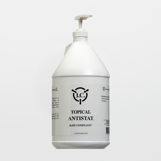 SOS Cleanroom I.C. Topical Antistat with Pump (1 Gallon Bottle, 4/Case)