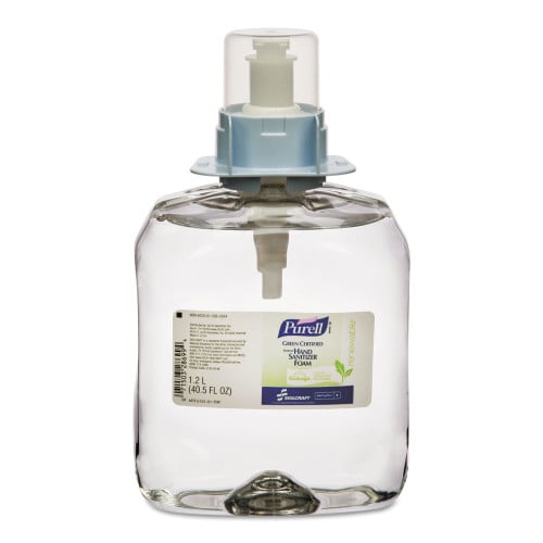 AbilityOne 8520015562834 SKILCRAFT Purell Foaming Hand Sanitizer - 1200mL - Moisturizing, Antibacterial - White - 3 / Box