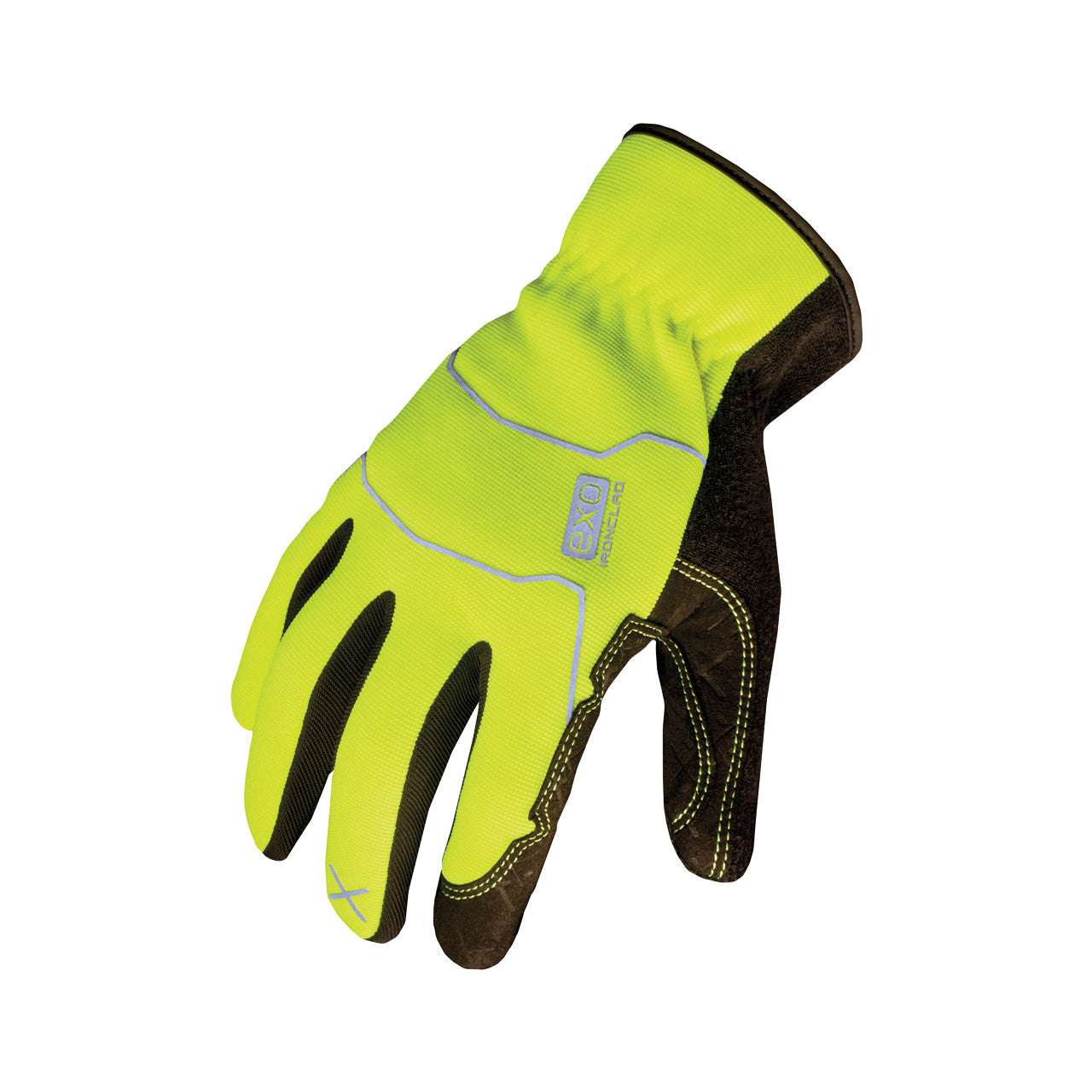 Iron Clad EXO2-HSY Hi-Viz Utility Safety Yellow