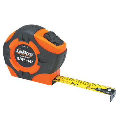 Lufkin PQR1316N Tape 3/4"X16' Quickread Hi-Viz Orange