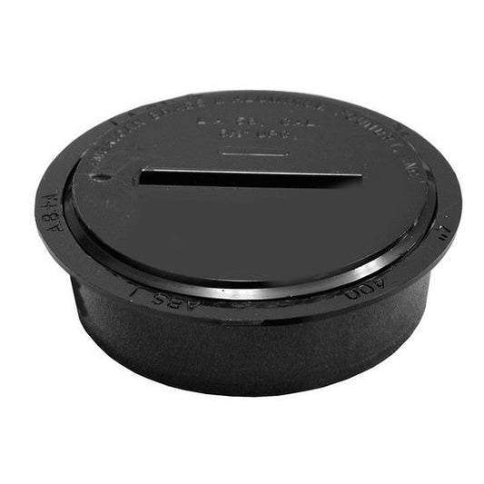 Jones Stephens C60011 3" ABS Internal Pipe Cleanout with 2-1/2" IPS Countersunk Plug