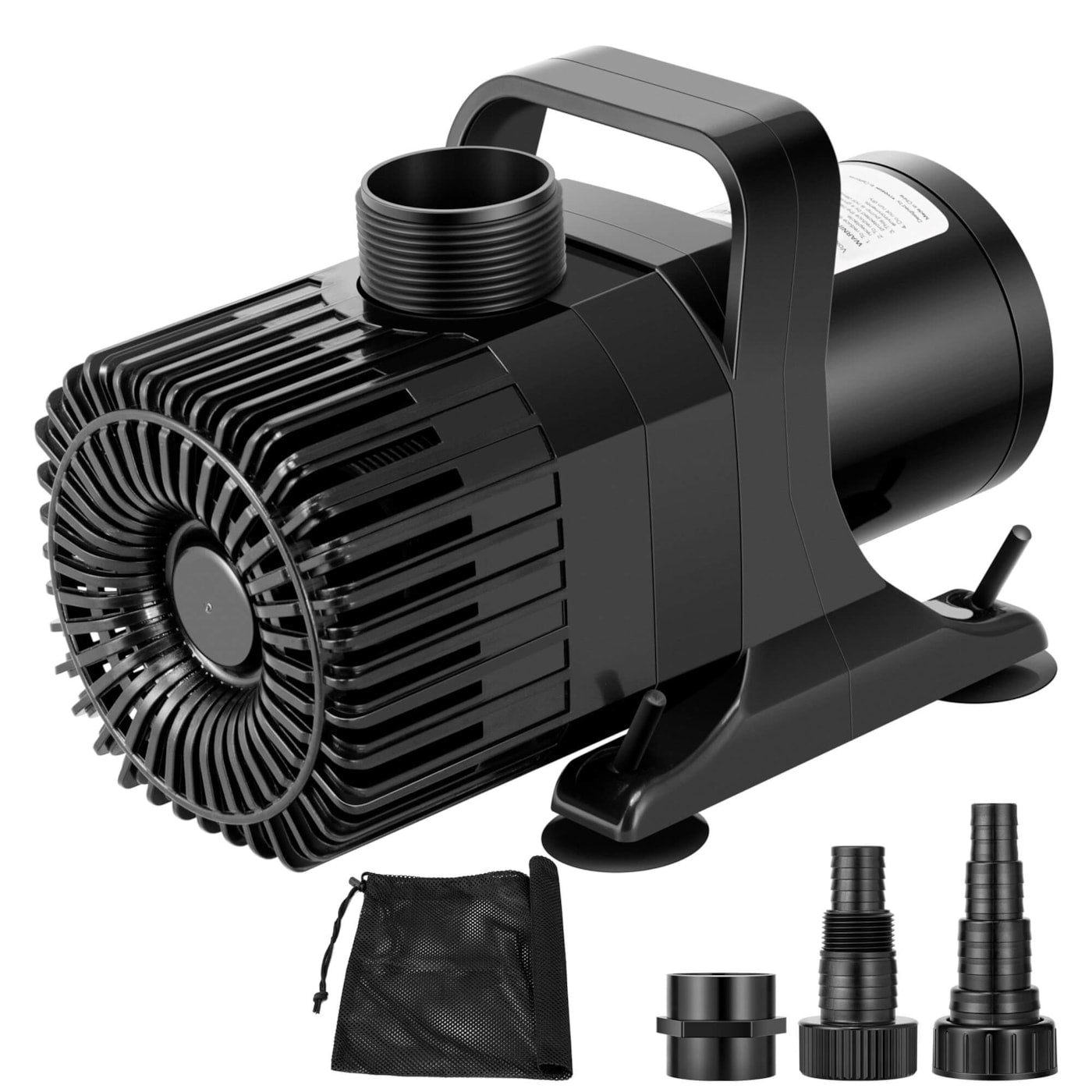 Vivosun 2600 GPH Submersible Water Pump with Barrier Bag, 200W