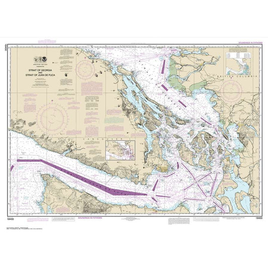 Paradise Clay NO_18400 HISTORICAL NOAA Strait of Georgia and Strait of Juan de Fuca
