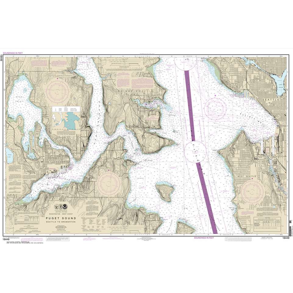 Paradise Clay NO_18449 HISTORICAL NOAA Puget Sound-Seattle to Bremerton