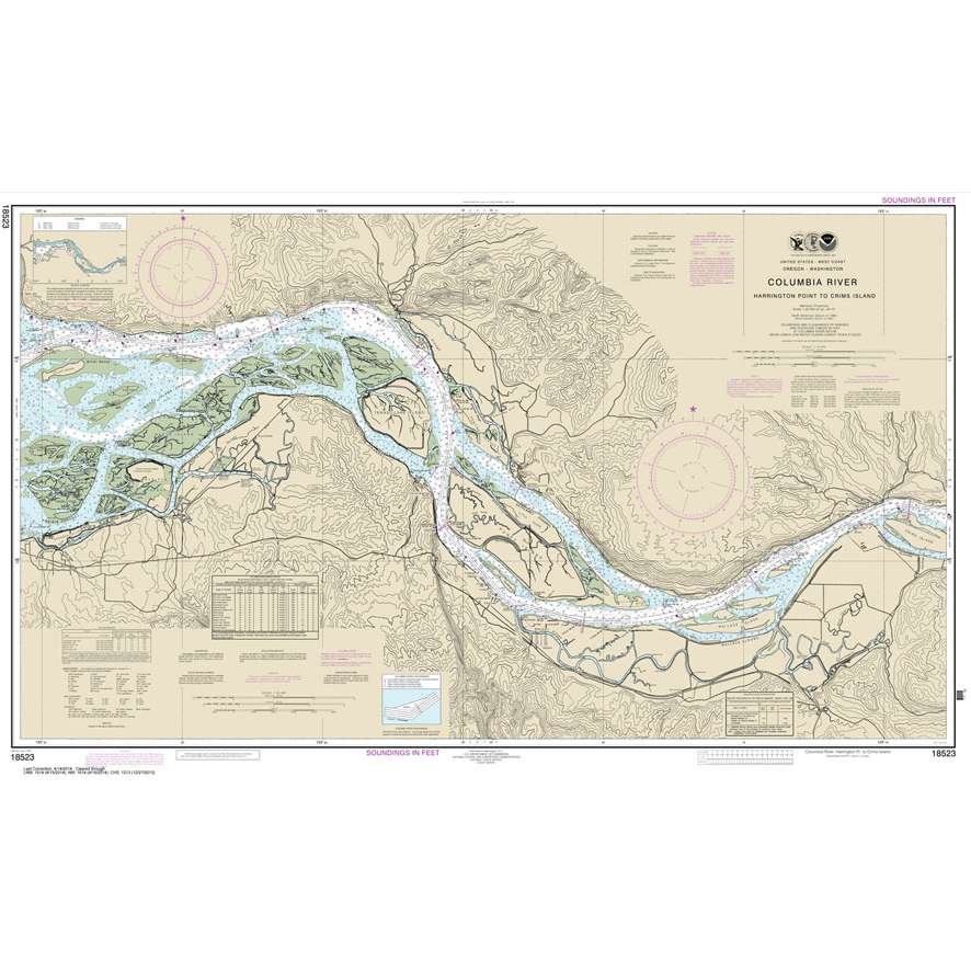 Paradise Clay NO_18523 HISTORICAL NOAA Columbia River Harrington Point to Crims Island