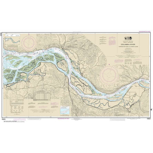 Paradise Clay NO_18523 HISTORICAL NOAA Columbia River Harrington Point to Crims Island
