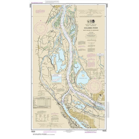 Paradise Clay NO_18525 HISTORICAL NOAA Columbia River Saint Helens to Vancouver