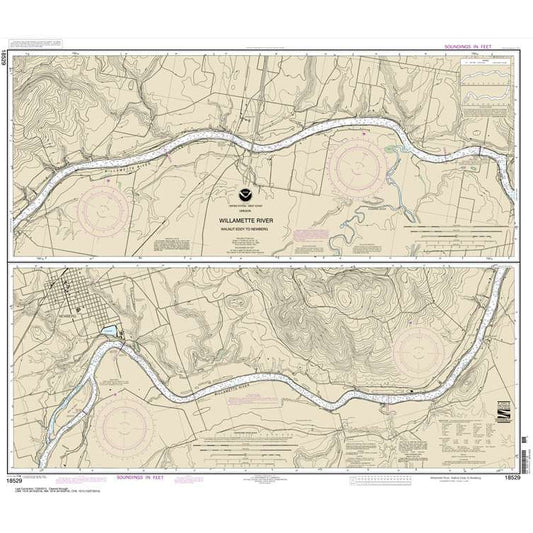 Paradise Clay NO_18529 HISTORICAL NOAA Willamette River Walnut Eddy To Newburg