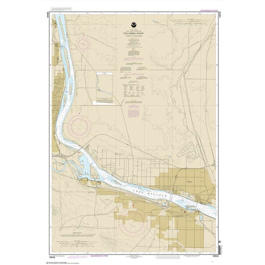Paradise Clay NO_18543 HISTORICAL NOAA Columbia River Pasco to Richland