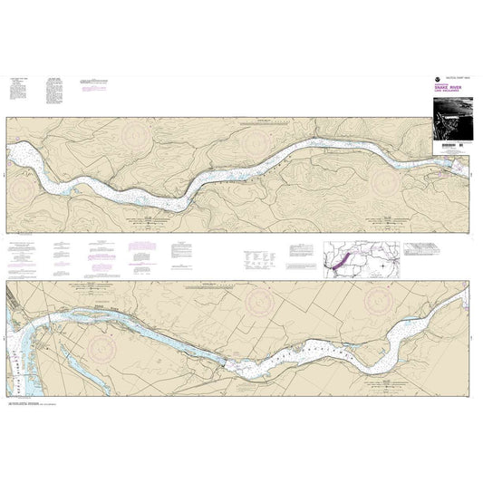 Paradise Clay NO_18545 HISTORICAL NOAA Chart Lake Sacajawea
