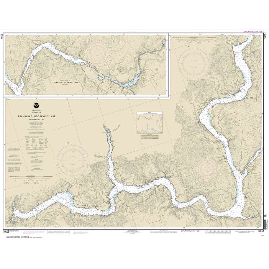 Paradise Clay NO_18551 HISTORICAL NOAA FRANKLIN D. ROOSEVELT LAKE Southern part