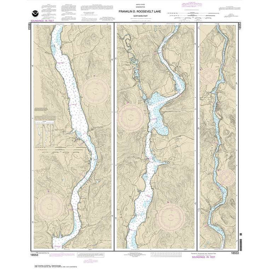 Paradise Clay NO_18553 HISTORICAL NOAA FRANKLIN D. ROOSEVELT LAKE Northern part