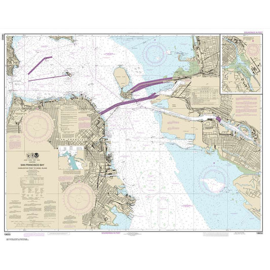 Paradise Clay NO_18650 HISTORICAL NOAA San Francisco Bay Candlestick Point to Angel Island