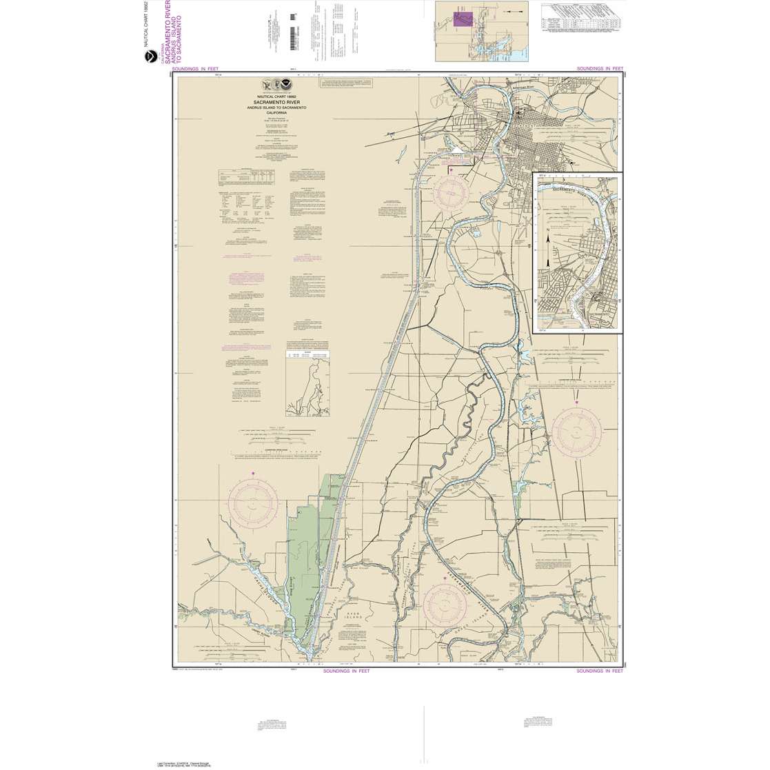 Paradise Clay NO_18662 HISTORICAL NOAA Sacramento River Andrus Island to Sacramento