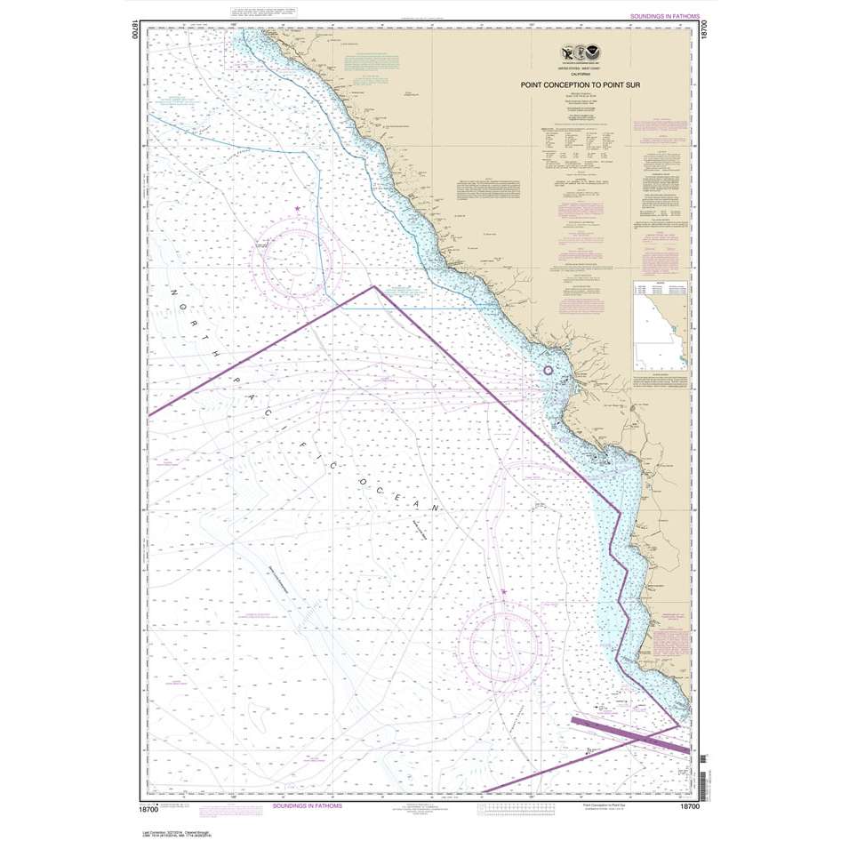 Paradise Clay NO_18700 HISTORICAL NOAA Point Conception to Point Sur
