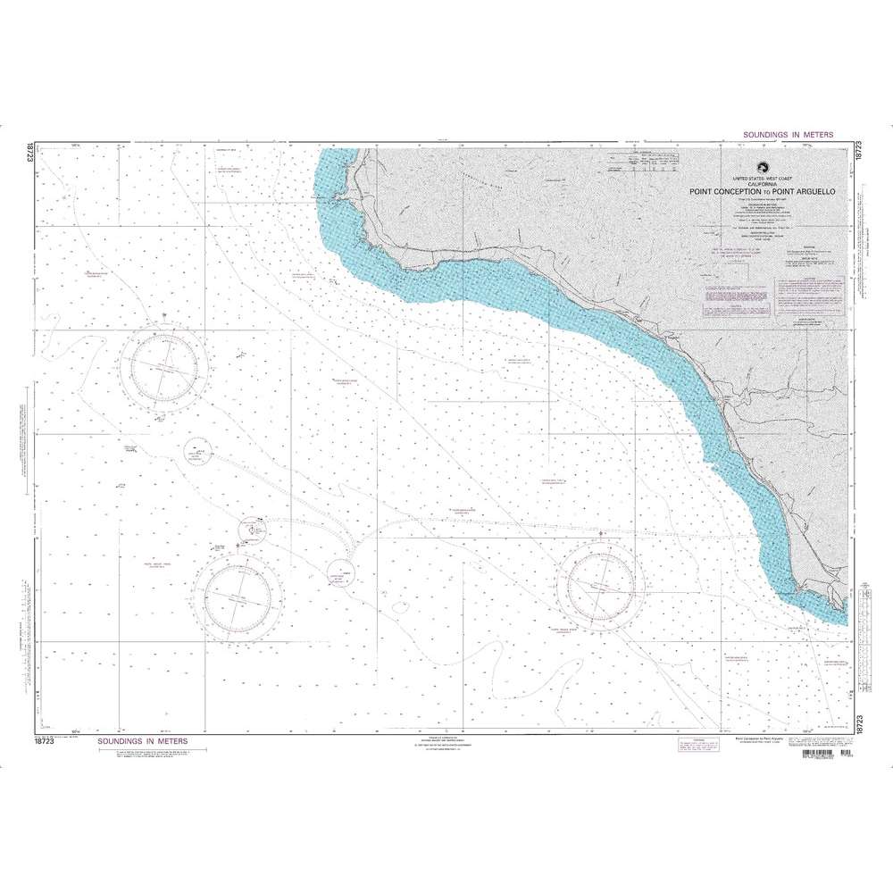 Paradise Clay NGA_18723 NGA Chart Point Conception to Point Arguello