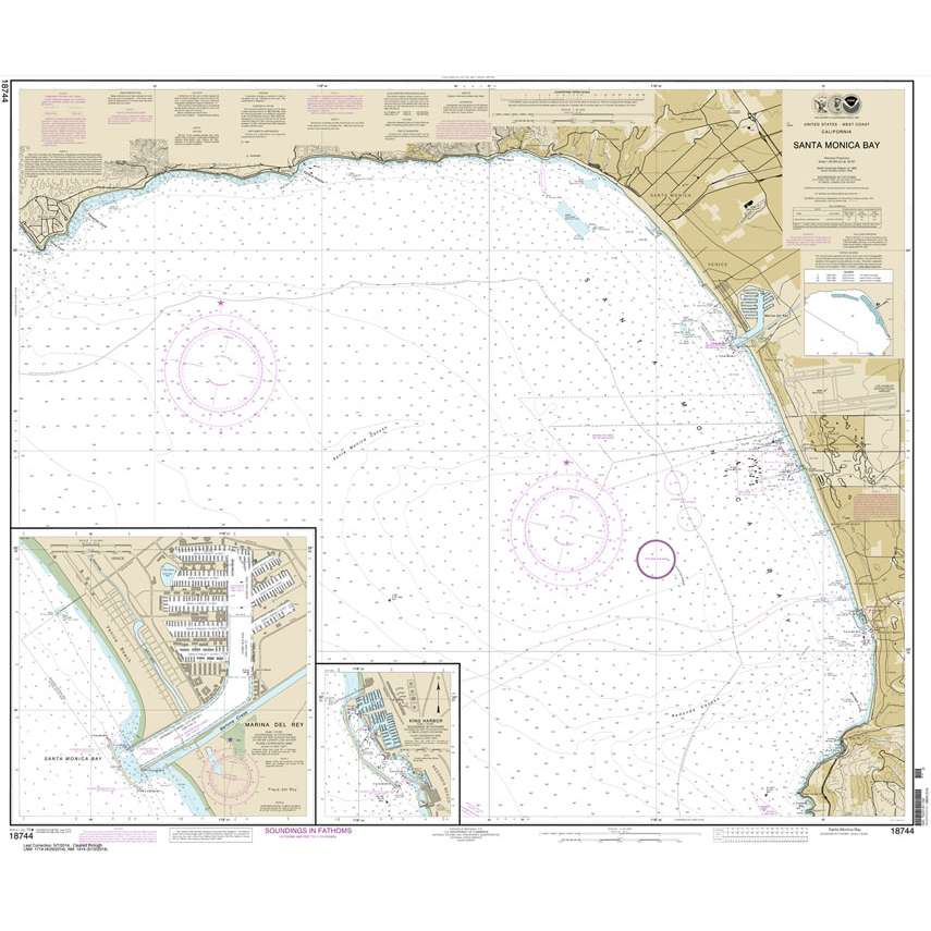 Paradise Clay NO_18744 HISTORICAL NOAA Santa Monica Bay;King Harbor