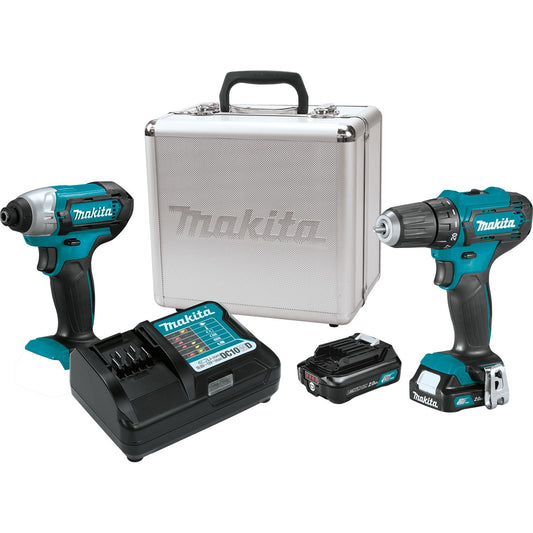 Makita CT232RX 12V max CXT® Lithium‘Ion Cordless 2‘Pc. Combo Kit (2.0Ah)