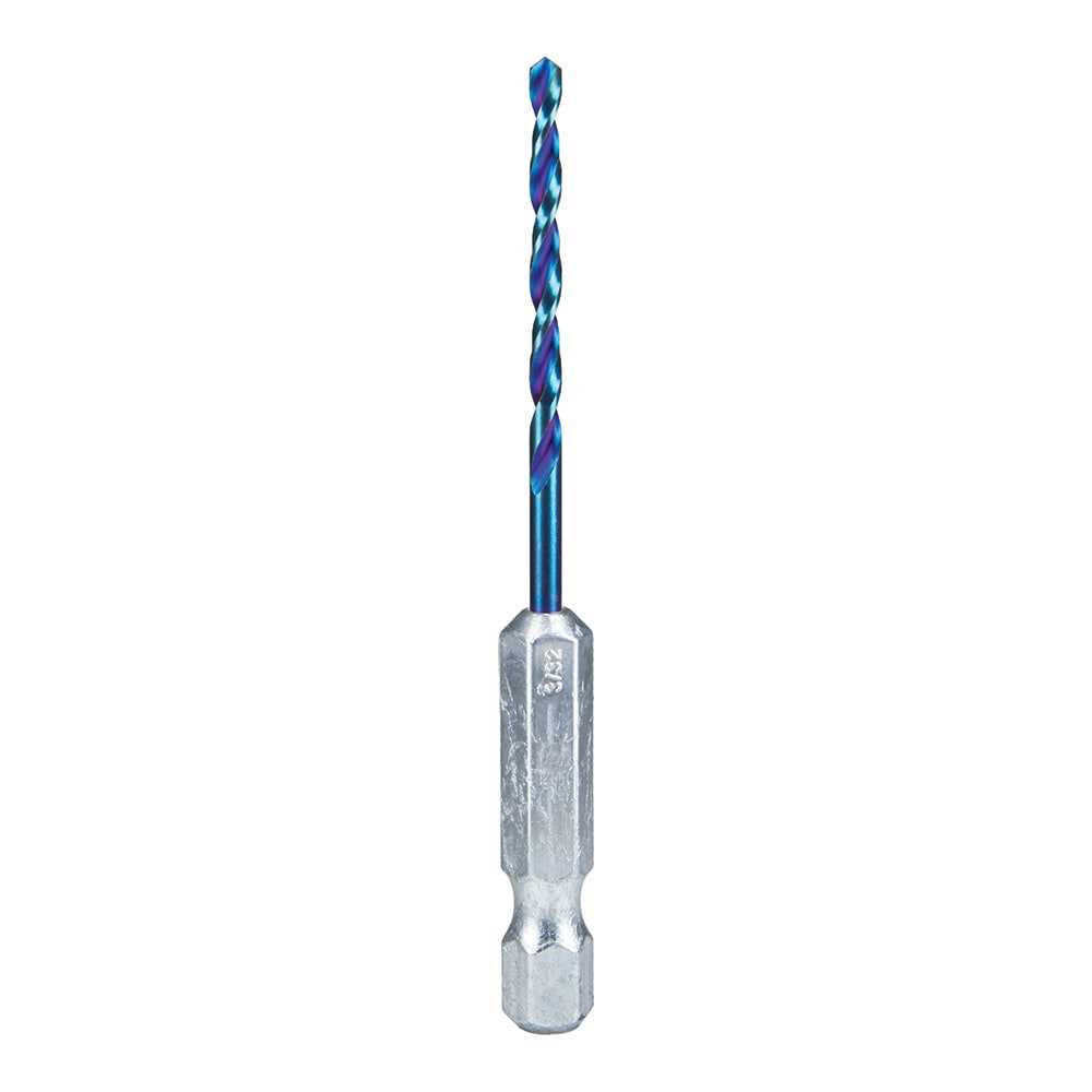 Spyder 19002 Spyder Stinger Mach-Blue 3/32-In X 2-7/8-In High-Speed Steel Twist Drill Bit