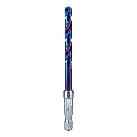 Spyder 19011 Spyder Stinger Mach-Blue 15/64-In 4-In High-Speed Steel Twist Drill Bit