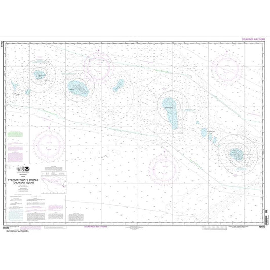 Paradise Clay NO_19019 HISTORICAL NOAA French Frigate Shoals to Laysan Island