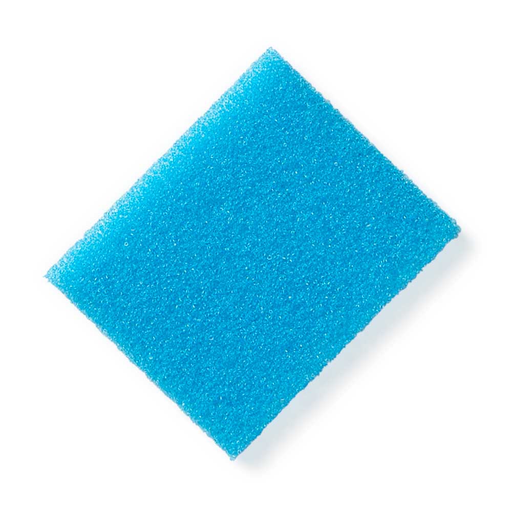 Globe Scientific 190195 Biopsy Pad for Cassettes Foam Blue 30.2mm x 25.4mm x 2mm 1000/Pack
