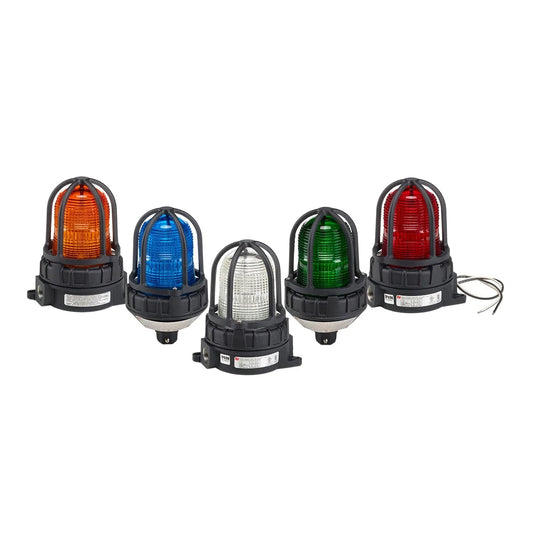 Federal Signal 191XL-120-240RS Hazardous Location Division Listed LED Lights, Red