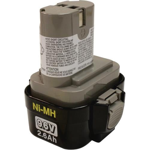 Makita 193156-7 9.6V Ni‘MH 2.6Ah Battery 9134, Pod Style