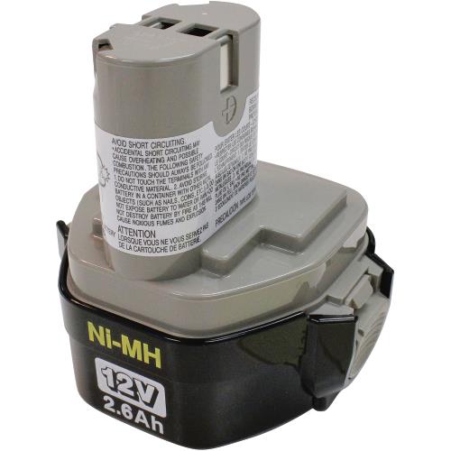 Makita 193157-5 12V Ni˜MH 2.6Ah Battery, Pod Style