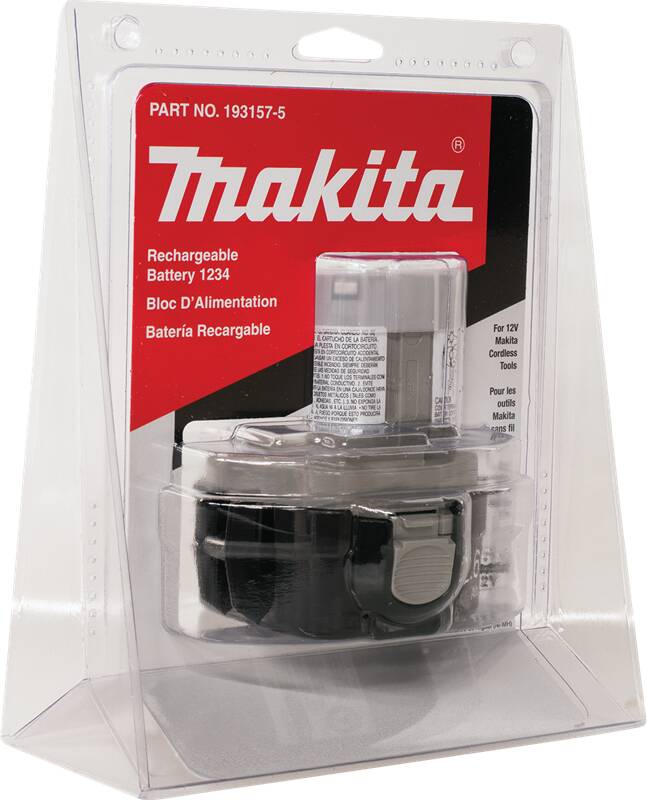 Makita 193157-5 12V Ni˜MH 2.6Ah Battery, Pod Style