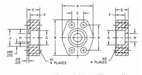Brennan 1935-61-24-24 24Fswp-24Orf Flange Code 61