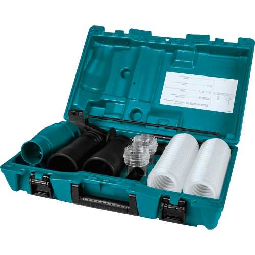 Makita 196074-8 Dust Extraction Attachment Kit, SDS‘MAX, Drilling and Demolition