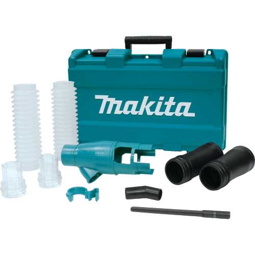 Makita 196537-4 Dust Extraction Attachment Kit, SDS‘MAX, Drilling and Demolition