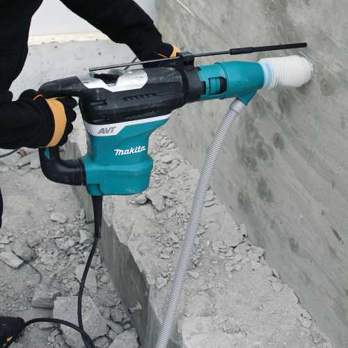 Makita 196537-4 Dust Extraction Attachment Kit, SDS‘MAX, Drilling and Demolition