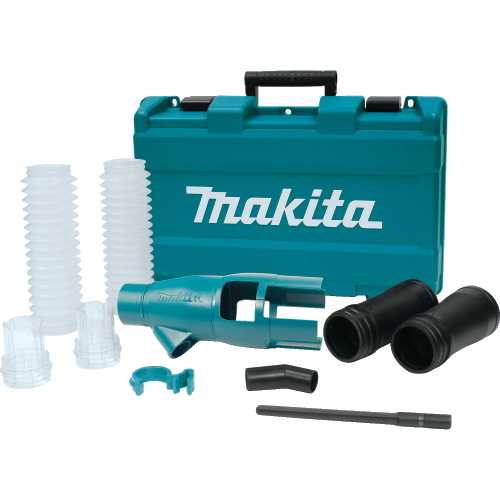 Makita 196858-4 Dust Extraction Attachment Kit, SDS‘MAX, Drilling and Demolition