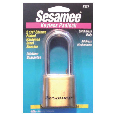 Ccl K0437 Sesamee Keyless Marinepadlock