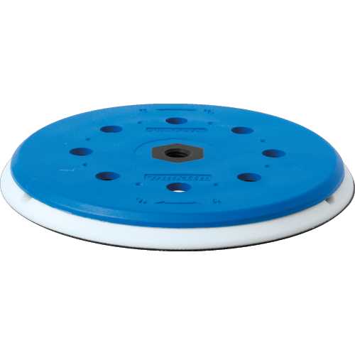 Makita 197315-5 6" Round Sanding Backing Pad, Hook & Loop, Hard