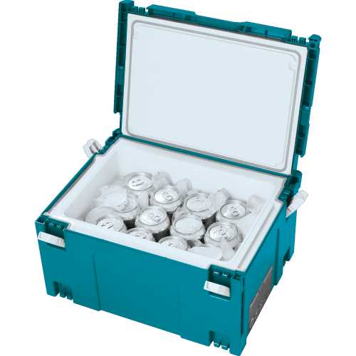 Makita 198276-2 Makpac Interlocking Insulated Cooler Box, Large, 8-1/2" X 15-1/2" X 11-5/8"