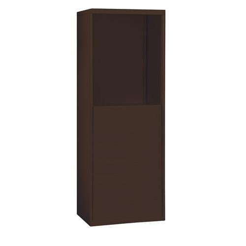 Mailboxes 19954BRZ Salsbury Free-Standing Enclosure for #19158-16 and #19158-20 - Recessed Mounted Cell Phone Lockers - Bronze